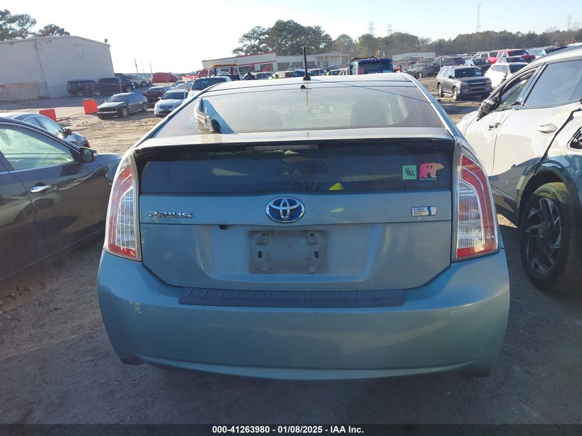 2013 TOYOTA PRIUS VIN: JTDKN3DU6D5626797