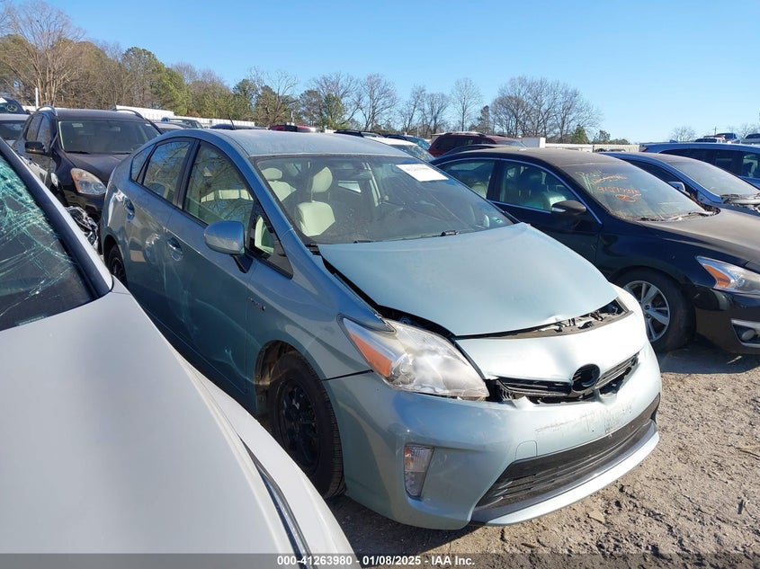 2013 TOYOTA PRIUS VIN: JTDKN3DU6D5626797