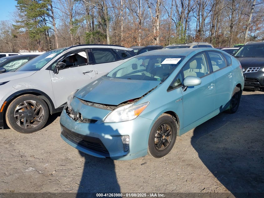 2013 TOYOTA PRIUS VIN: JTDKN3DU6D5626797