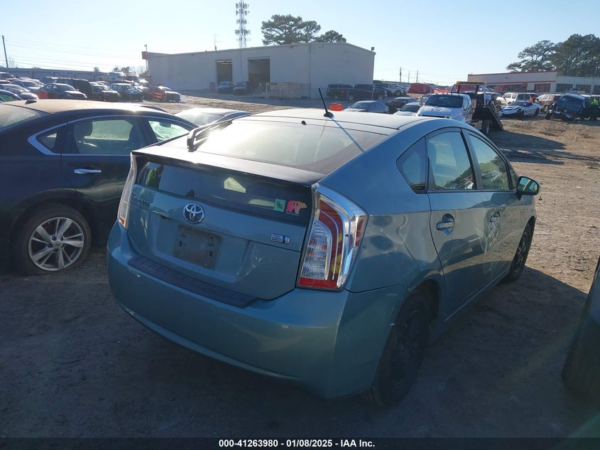 2013 TOYOTA PRIUS VIN: JTDKN3DU6D5626797