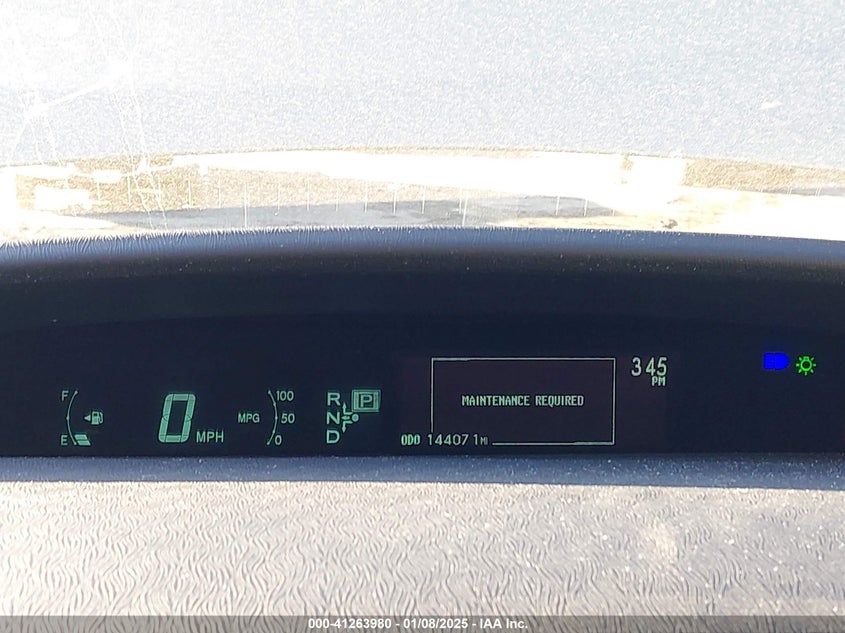 2013 TOYOTA PRIUS VIN: JTDKN3DU6D5626797