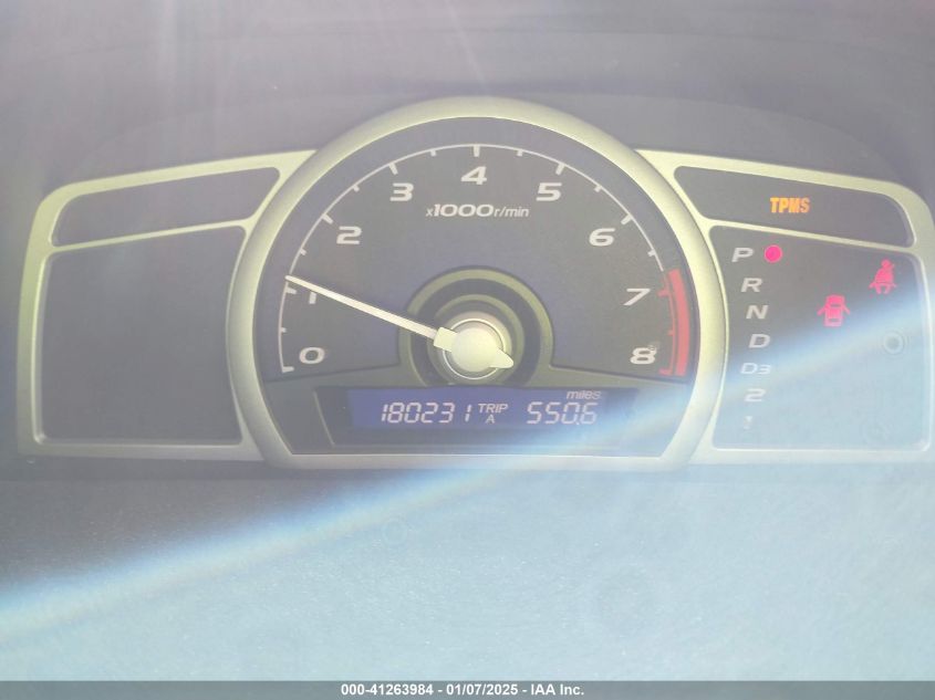 2008 Honda Civic Ex VIN: 2HGFG12868H550651 Lot: 41263984