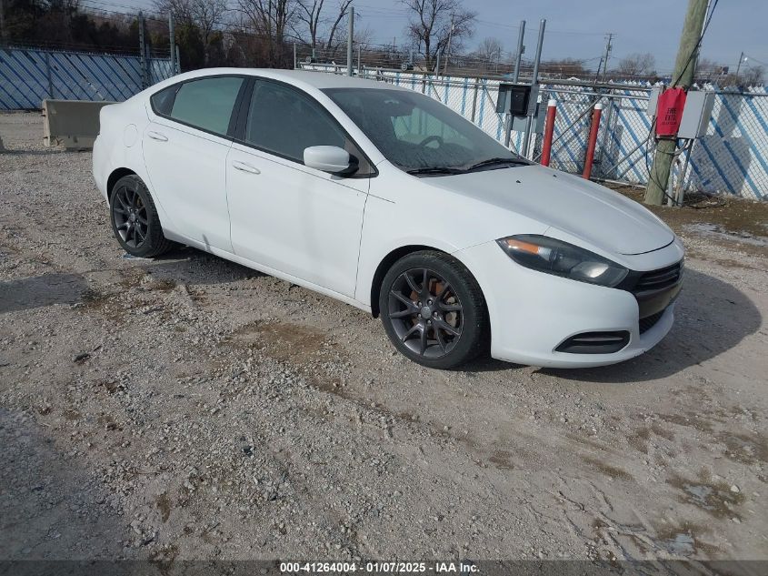 VIN 1C3CDFAA9GD608179 2016 DODGE DART no.1