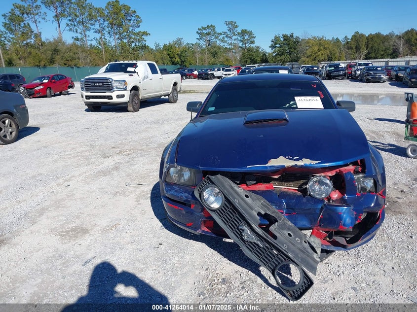 2007 FORD MUSTANG VIN: 1ZVFT82H275219233