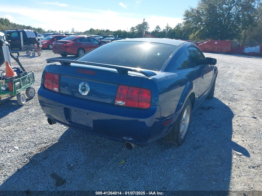 2007 FORD MUSTANG VIN: 1ZVFT82H275219233
