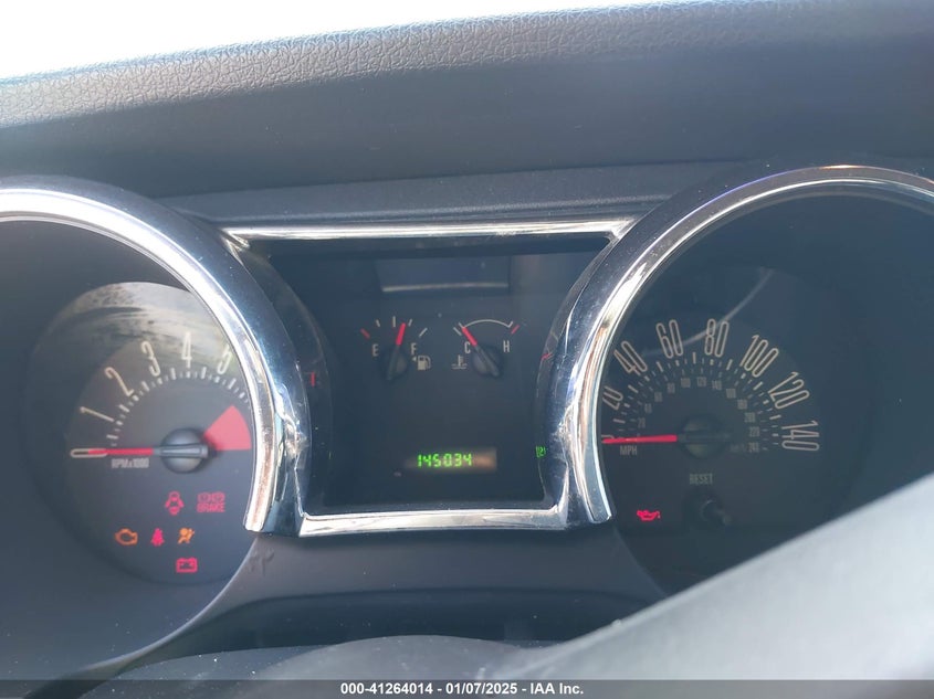 2007 FORD MUSTANG VIN: 1ZVFT82H275219233