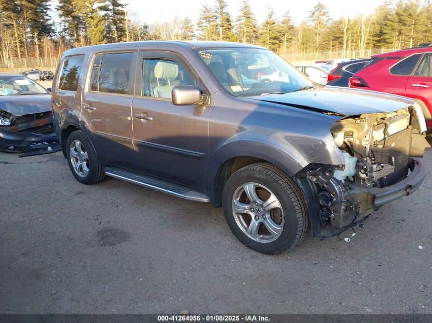 VIN 5FNYF4H53EB005534 2014 Honda Pilot, Ex-L no.1