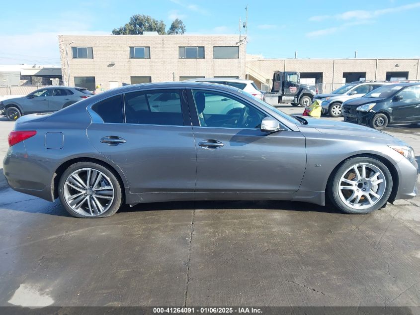 VIN JN1BV7AP6FM355032 2015 INFINITI Q50 no.14