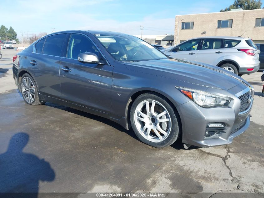 VIN JN1BV7AP6FM355032 2015 INFINITI Q50 no.1