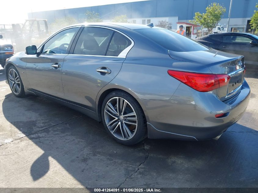 VIN JN1BV7AP6FM355032 2015 INFINITI Q50 no.3