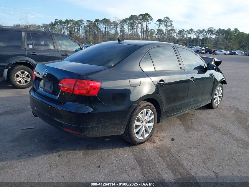2011 VOLKSWAGEN JETTA VIN: 3VWDX7AJ4BM367056