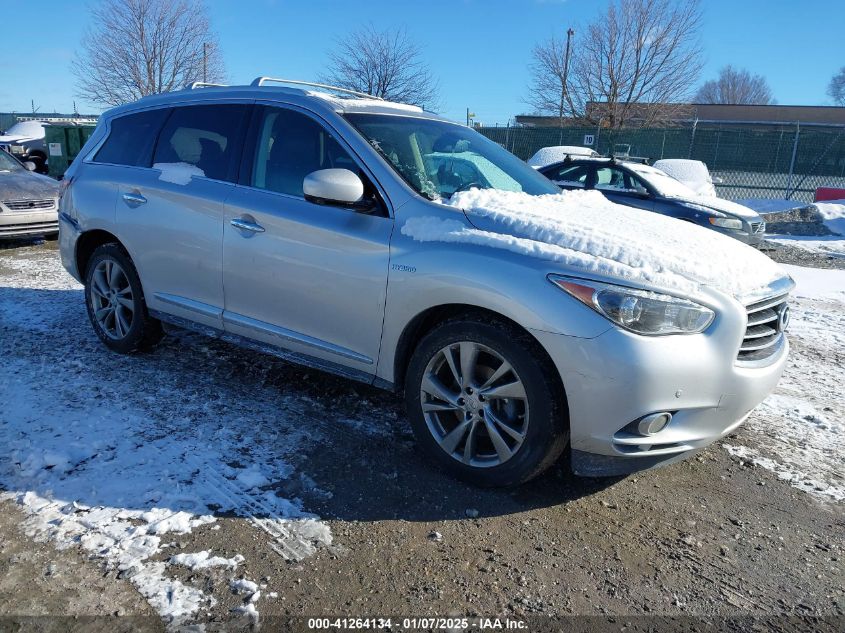 VIN 5N1CL0MM5EC530130 2014 INFINITI QX60 HYBRID no.1