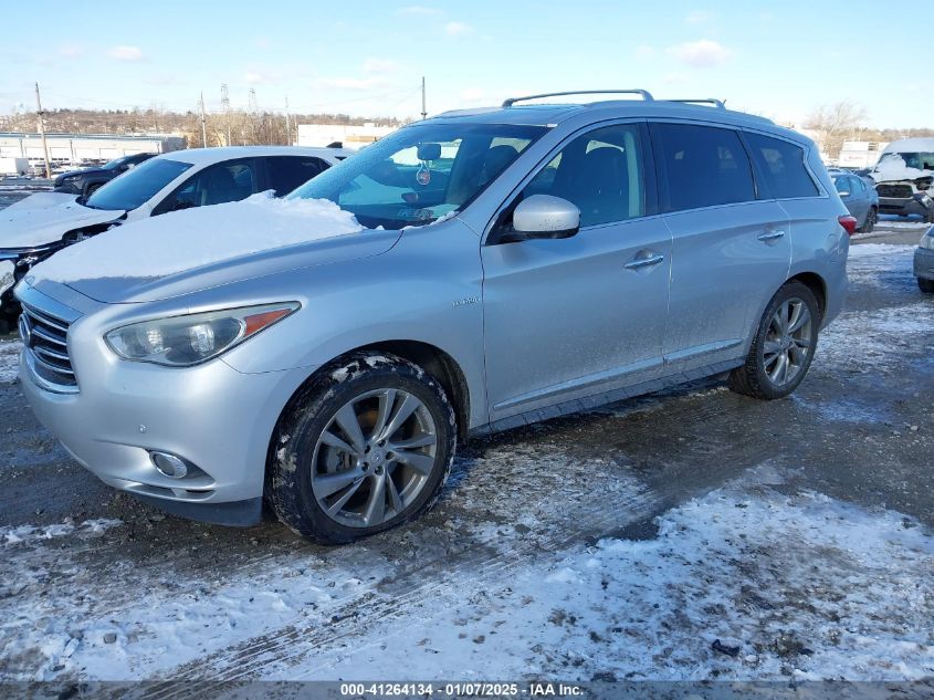 VIN 5N1CL0MM5EC530130 2014 INFINITI QX60 HYBRID no.2