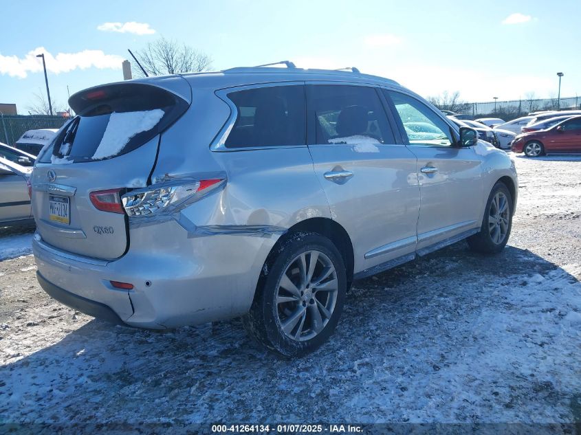 VIN 5N1CL0MM5EC530130 2014 INFINITI QX60 HYBRID no.4