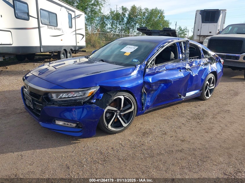 2018 HONDA ACCORD VIN: 1HGCV1F35JA221483