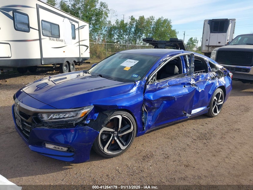 2018 HONDA ACCORD VIN: 1HGCV1F35JA221483