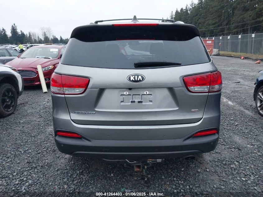 2017 Kia Sorento 2.4L Lx VIN: 5XYPG4A37HG251078 Lot: 41264403