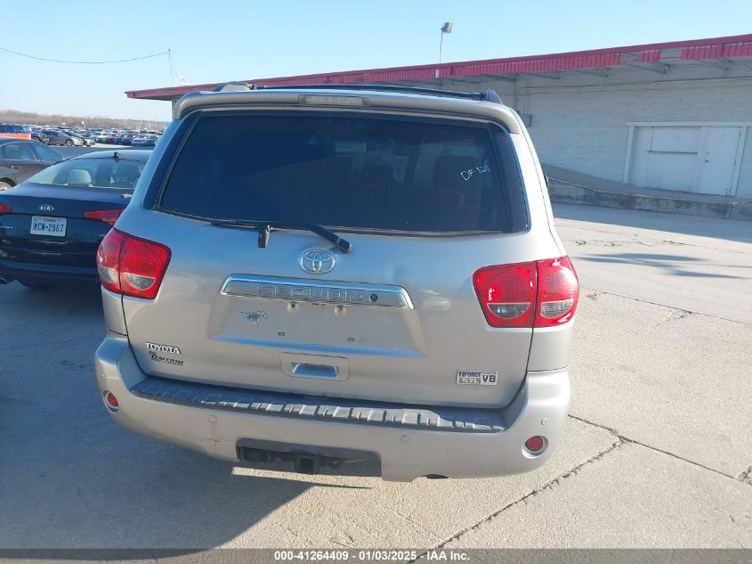 2008 Toyota Sequoia Limited 5.7L V8 VIN: 5TDBY68A98S006020 Lot: 41264409