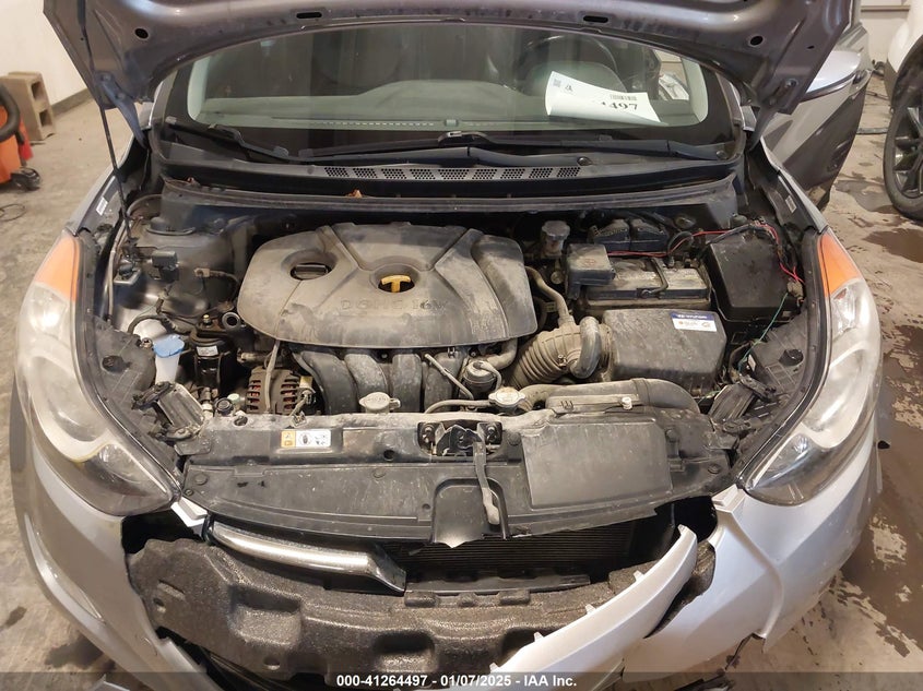 2013 HYUNDAI ELANTRA VIN: KMHDH4AE9DU595730