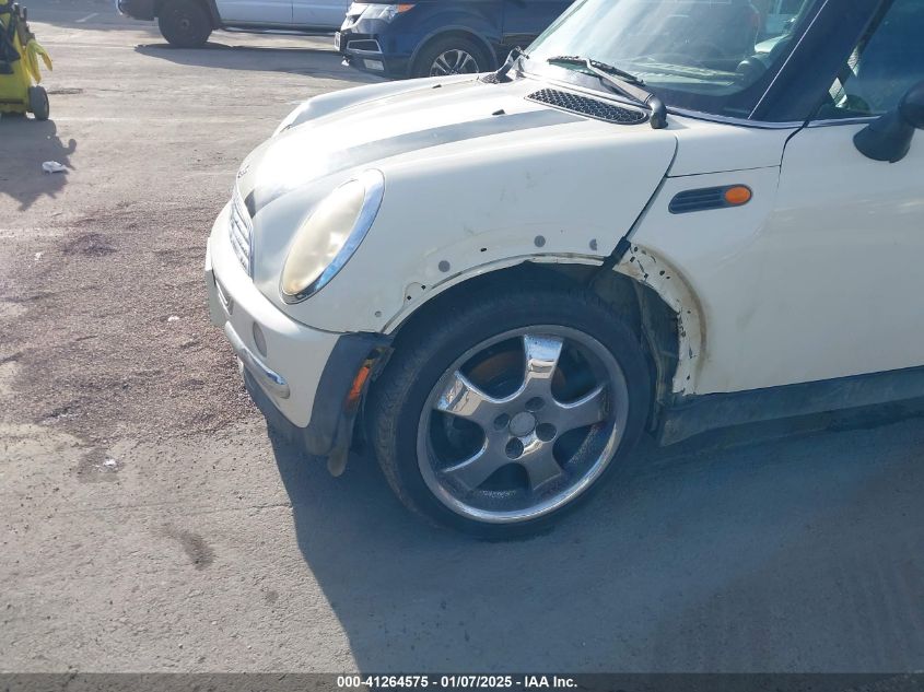 2003 Mini Cooper VIN: WMWRC33473TC42303 Lot: 41264575