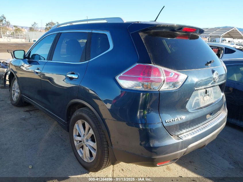 VIN 5N1AT2MN6GC837160 2016 Nissan Rogue, SV no.3