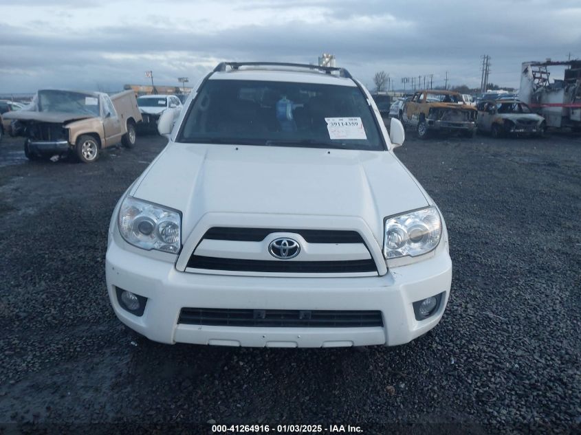 2006 Toyota 4Runner Limited V6 VIN: JTEBU17R068060132 Lot: 41264916