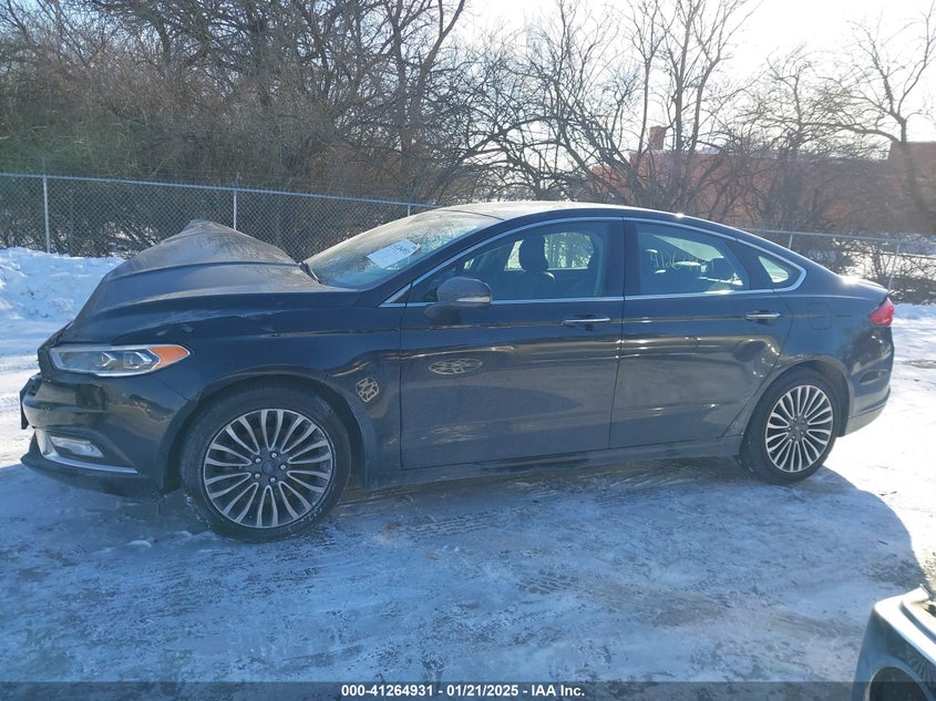 2017 FORD FUSION VIN: 3FA6P0K95HR168106