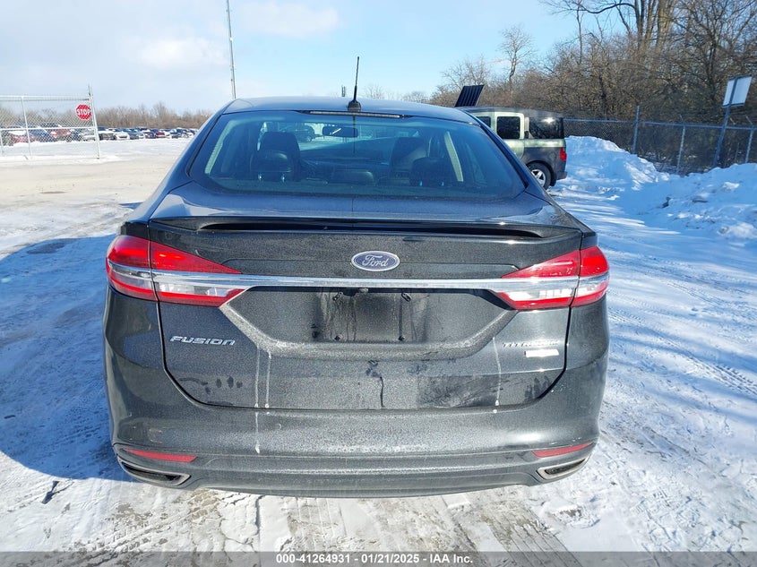 2017 FORD FUSION VIN: 3FA6P0K95HR168106