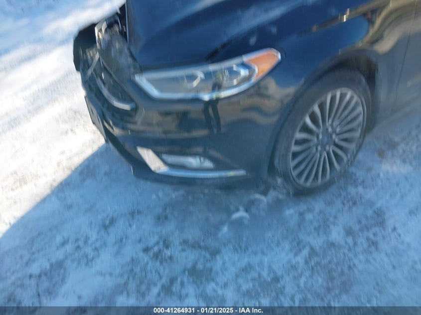 2017 FORD FUSION VIN: 3FA6P0K95HR168106