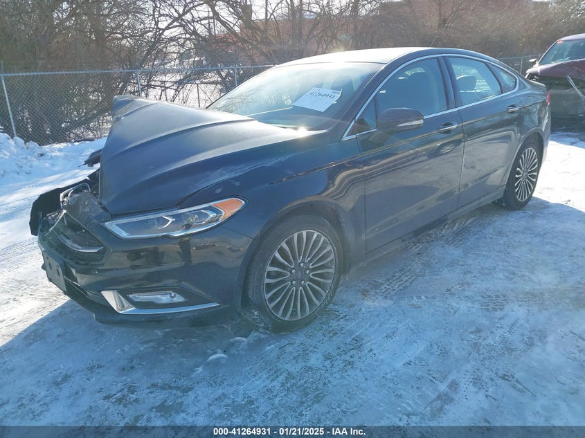 2017 FORD FUSION VIN: 3FA6P0K95HR168106