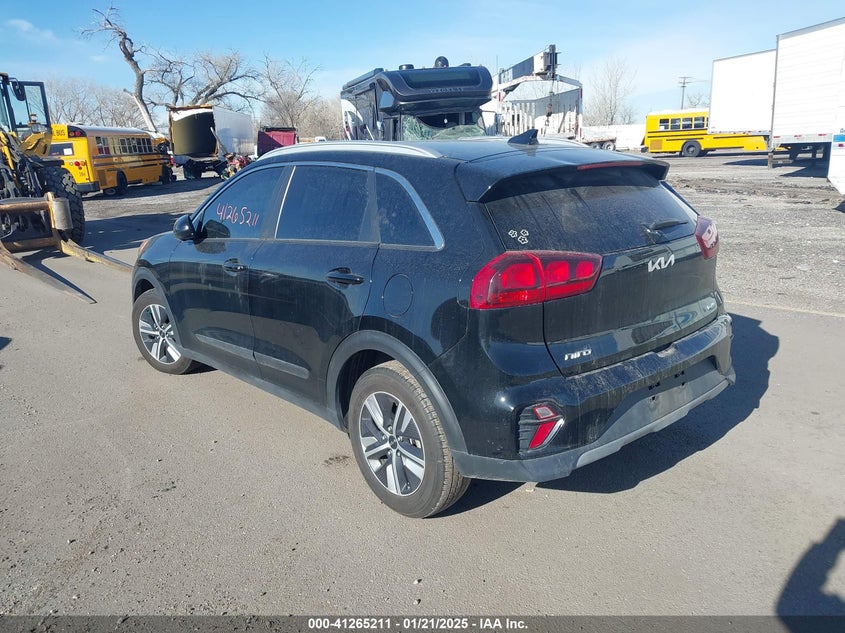 Vin: kndcb3lc8n5549678, lot: 41755562, kia niro lxs 20223
