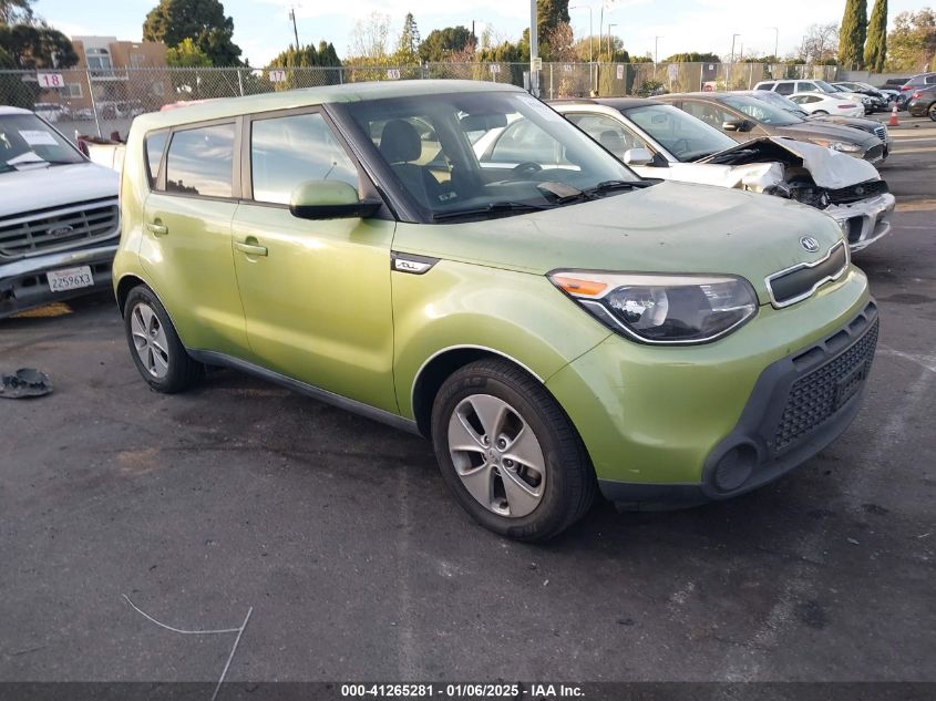 VIN KNDJN2A27G7858696 2016 KIA SOUL no.1