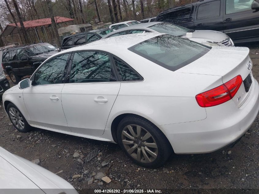 2015 AUDI A4 2.0T PREMIUM - WAUBFAFL9FN009514