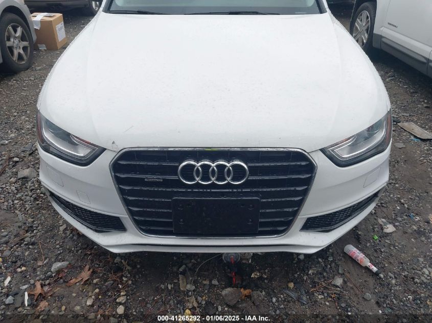 2015 AUDI A4 2.0T PREMIUM - WAUBFAFL9FN009514