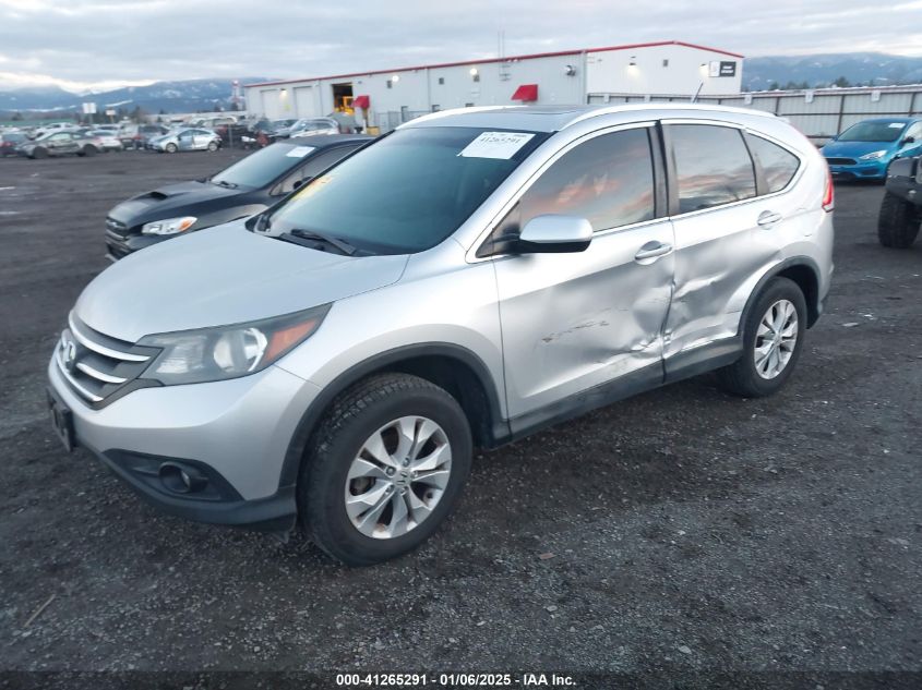 VIN 2HKRM4H71EH631256 2014 Honda CR-V, Ex-L no.2