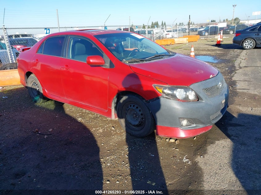 2009 TOYOTA COROLLA VIN: 1NXBU40E39Z051087