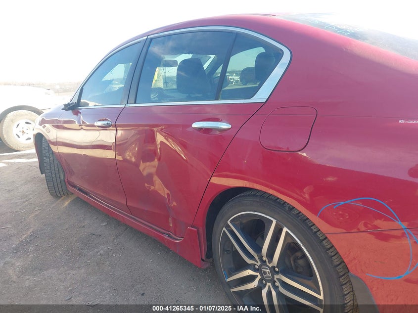2016 HONDA ACCORD VIN: 1HGCR2F50GA096641