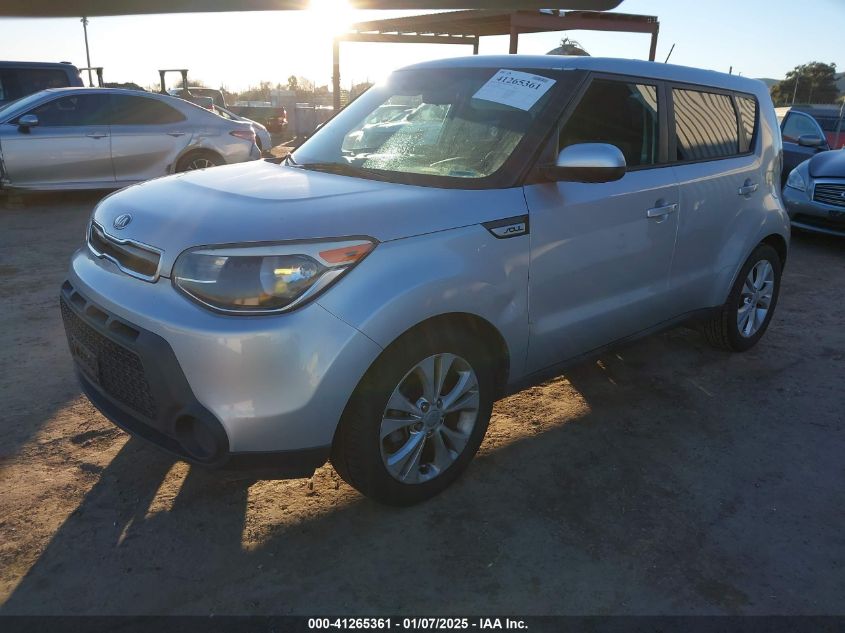 VIN KNDJP3A58F7786691 2015 KIA Soul, + no.2