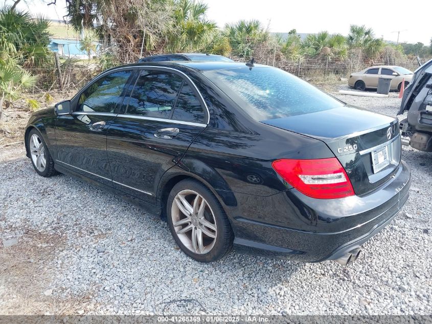 VIN WDDGF4HB9DR245316 2013 MERCEDES-BENZ C 250 no.3