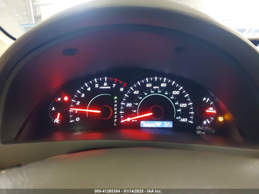 2007 TOYOTA CAMRY VIN: 4T1BE46K87U724415