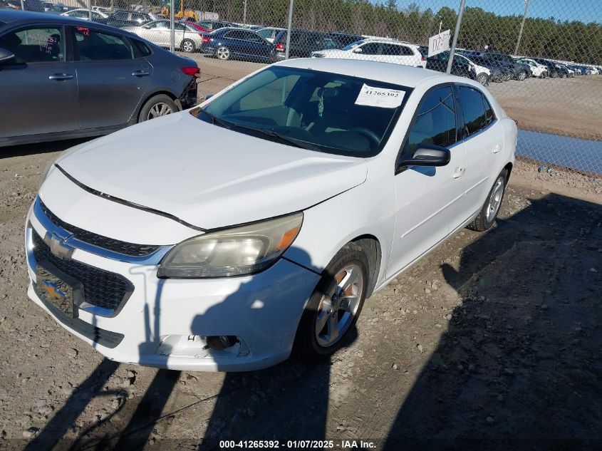 VIN 1G11B5SL8EF230739 2014 CHEVROLET MALIBU no.2