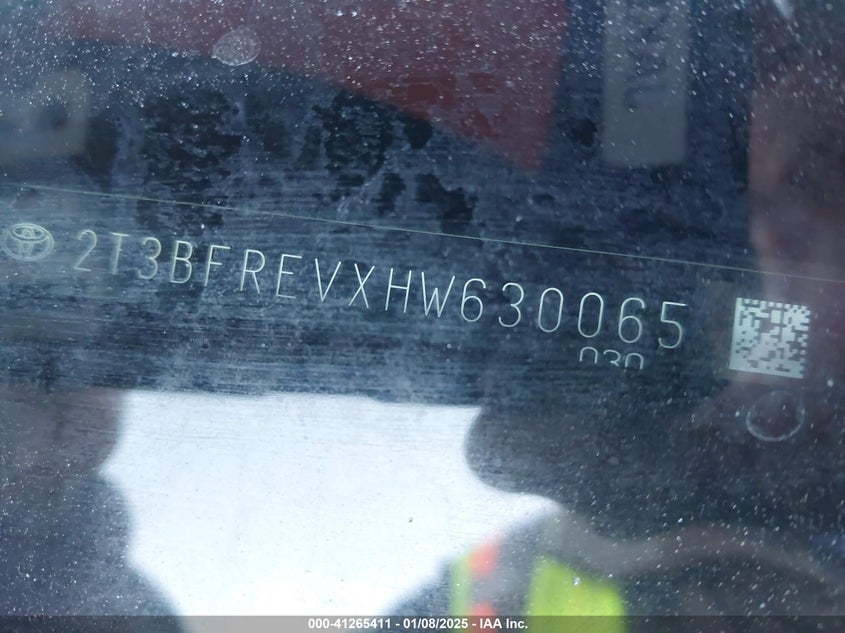 2017 TOYOTA RAV4 LE - 2T3BFREVXHW630065