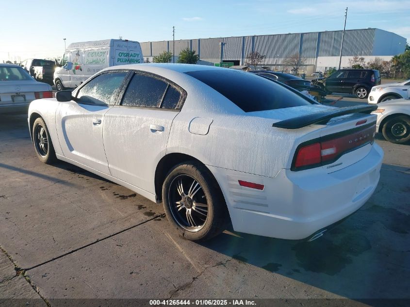 VIN 2C3CDXBG5EH170690 2014 Dodge Charger, SE no.3