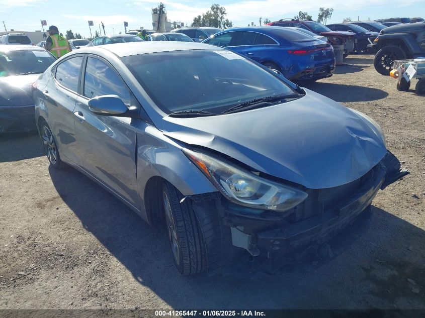 VIN KMHDH4AE5FU440398 2015 HYUNDAI ELANTRA no.1