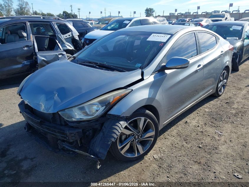 VIN KMHDH4AE5FU440398 2015 HYUNDAI ELANTRA no.2