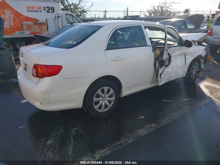 2009 TOYOTA COROLLA VIN: 1NXBU40E99Z029367