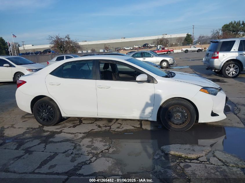 2017 TOYOTA COROLLA LE - 2T1BURHEXHC933214