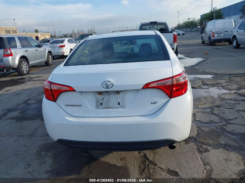 2017 TOYOTA COROLLA LE - 2T1BURHEXHC933214