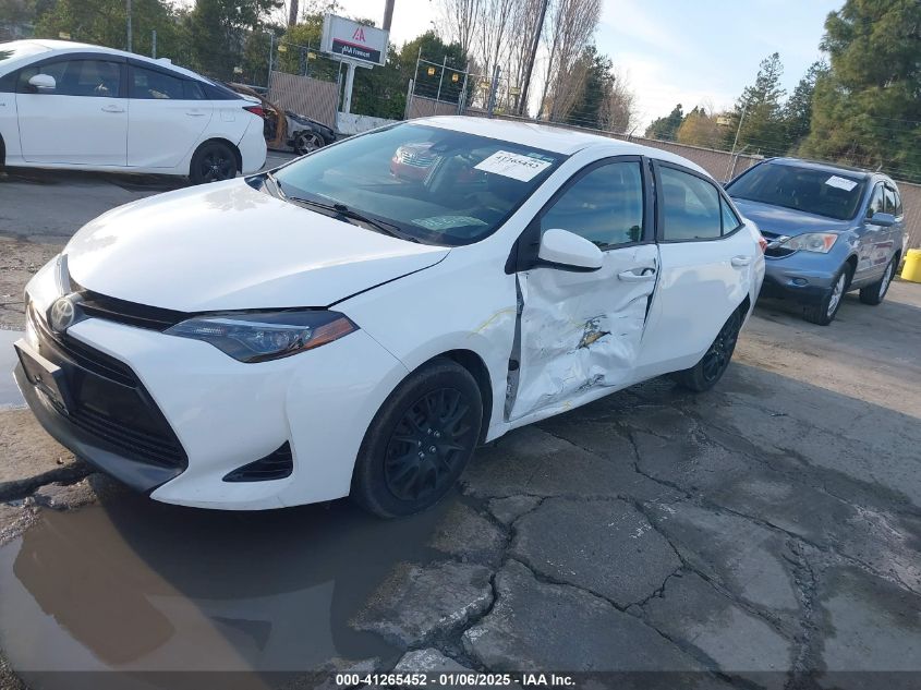 VIN 2T1BURHEXHC933214 2017 Toyota Corolla, LE no.2