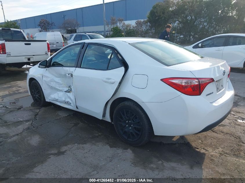 VIN 2T1BURHEXHC933214 2017 Toyota Corolla, LE no.3